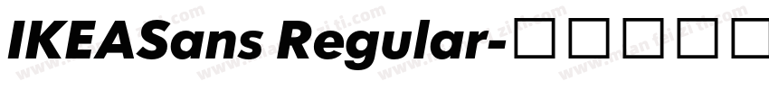 IKEASans Regular字体转换